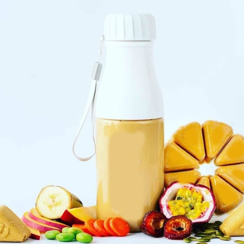 Stilski šejker za proteine u prahu, 500 ml, plastična prijenosna sportska boca