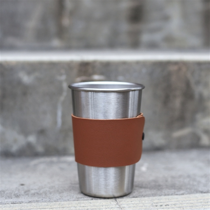 Ceașcă din oțel inoxidabil pentru cafea, set cadou pentru Festivalul Dragonului, ceainic pour-over din PU, cadou practic pentru clienți