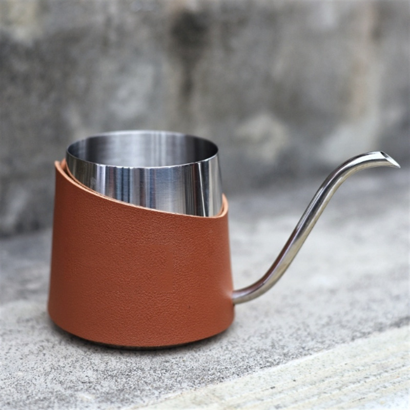 Ceașcă din oțel inoxidabil pentru cafea, set cadou pentru Festivalul Dragonului, ceainic pour-over din PU, cadou practic pentru clienți
