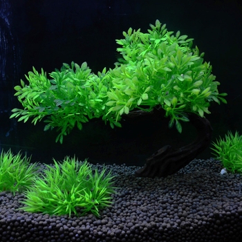 Akvariumsko drvo za uređenje s umjetnim plastičnim biljem
