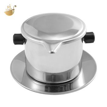 Cană de cafea din oțel inoxidabil 304, pereți groși, pentru uz casnic, cană pentru filtrarea cafelei