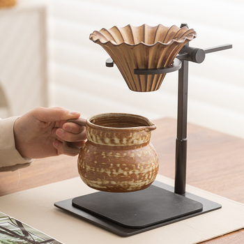 Cană de cafea japoneză din ceramică, recipient creativ pentru împărțirea cafelei cu filtru, mare, cană de lapte
