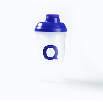 Shaker din plastic, 600 ml, modern pentru proteine și sport, imprimare logo