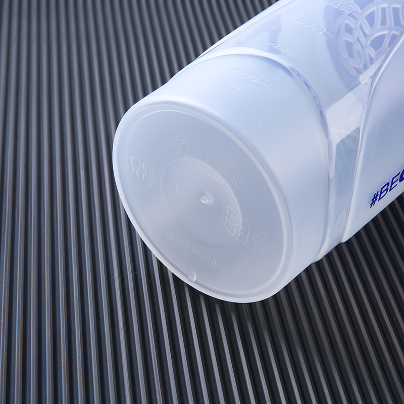 Shaker din plastic, 600 ml, modern pentru proteine și sport, imprimare logo
