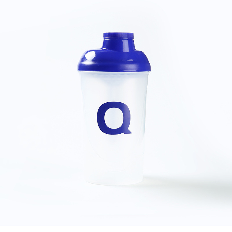 Shaker din plastic, 600 ml, modern pentru proteine și sport, imprimare logo