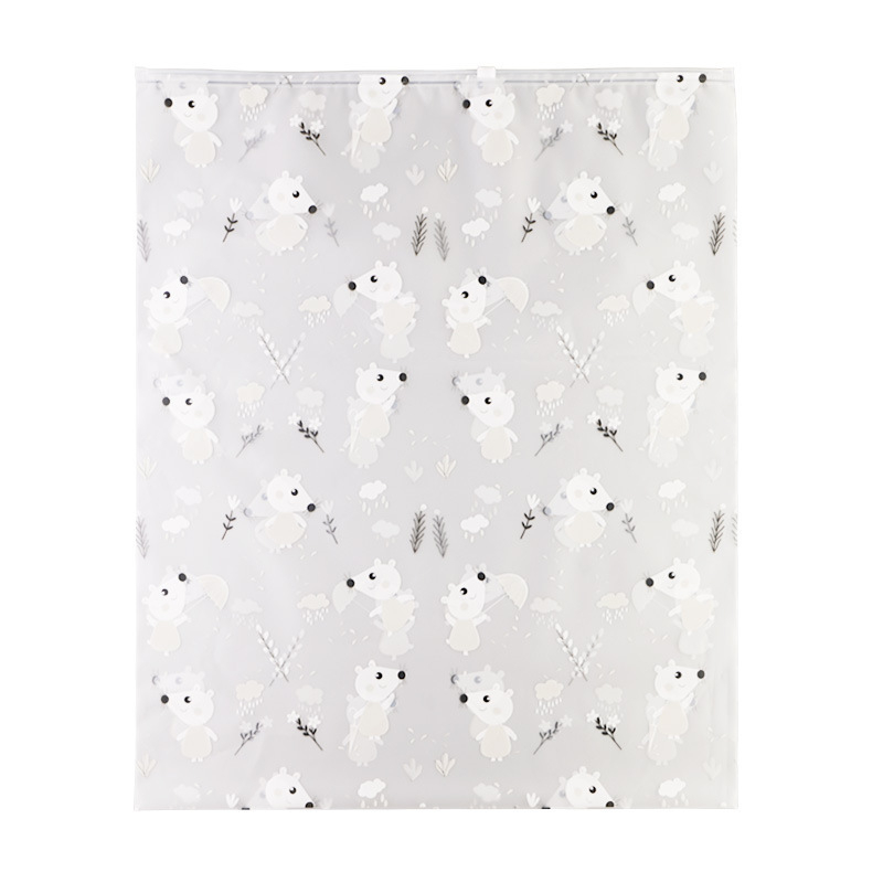 Geantă organizator pentru haine de călătorie, pungă sigilată impermeabilă, dimensiune mare 40×50 cm