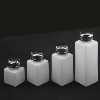 Recipient din aluminiu-plastic pentru alcool, cu capac și pompă, recipient industrial pentru solvenți, antistat