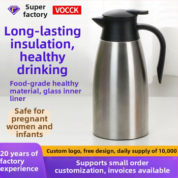 VOCCK304 Oțel inoxidabil, termos vacuum izolat, vas pentru cafea în stil european – cadou pentru casă cu siglă