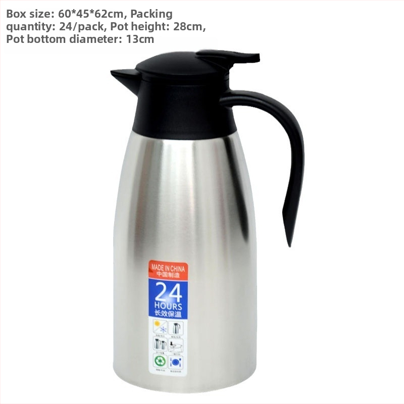 VOCCK304 Oțel inoxidabil, termos vacuum izolat, vas pentru cafea în stil european – cadou pentru casă cu siglă