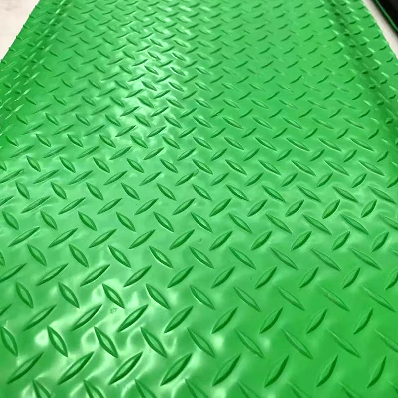 Covoră antifatigue anti-static pentru lucru în picioare în fabrici, culoare verde-negru, protecție a nucleului