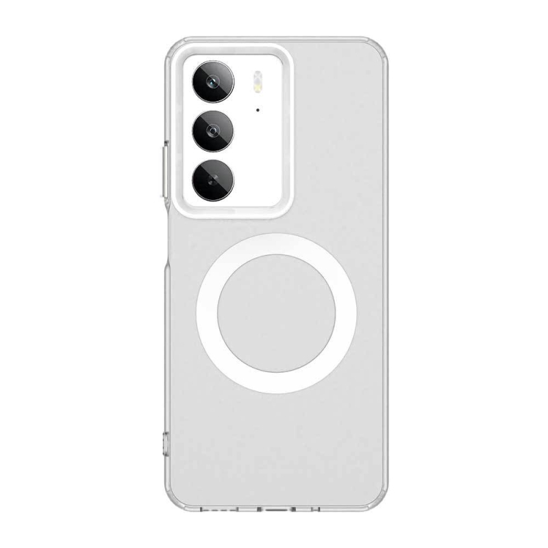 Realme 14X5G husă de protecție magnetică mată, anti-cădere, IMD proces, anti-amprentă