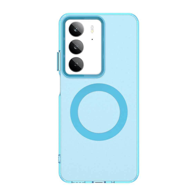 Realme 14X5G husă de protecție magnetică mată, anti-cădere, IMD proces, anti-amprentă