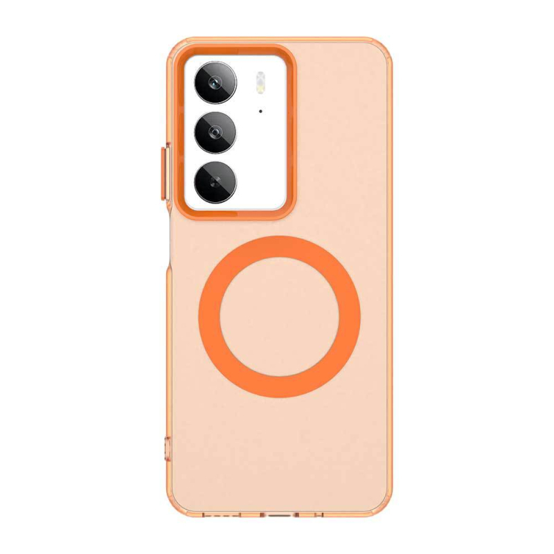 Realme 14X5G husă de protecție magnetică mată, anti-cădere, IMD proces, anti-amprentă