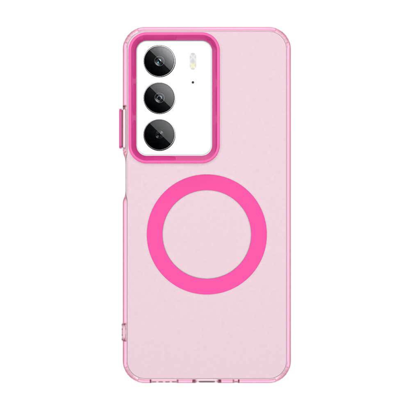 Realme 14X5G husă de protecție magnetică mată, anti-cădere, IMD proces, anti-amprentă
