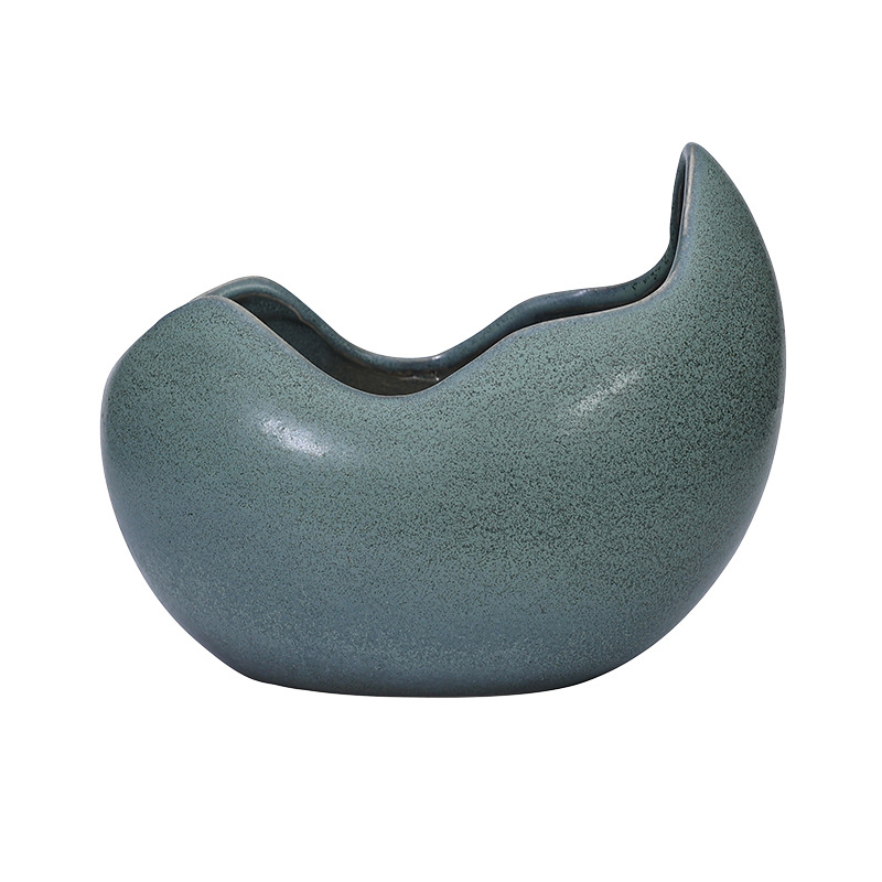 Ghiveci ceramic pentru orhidee, vază de flori pentru sufragerie, bonsai interior – copac de bani