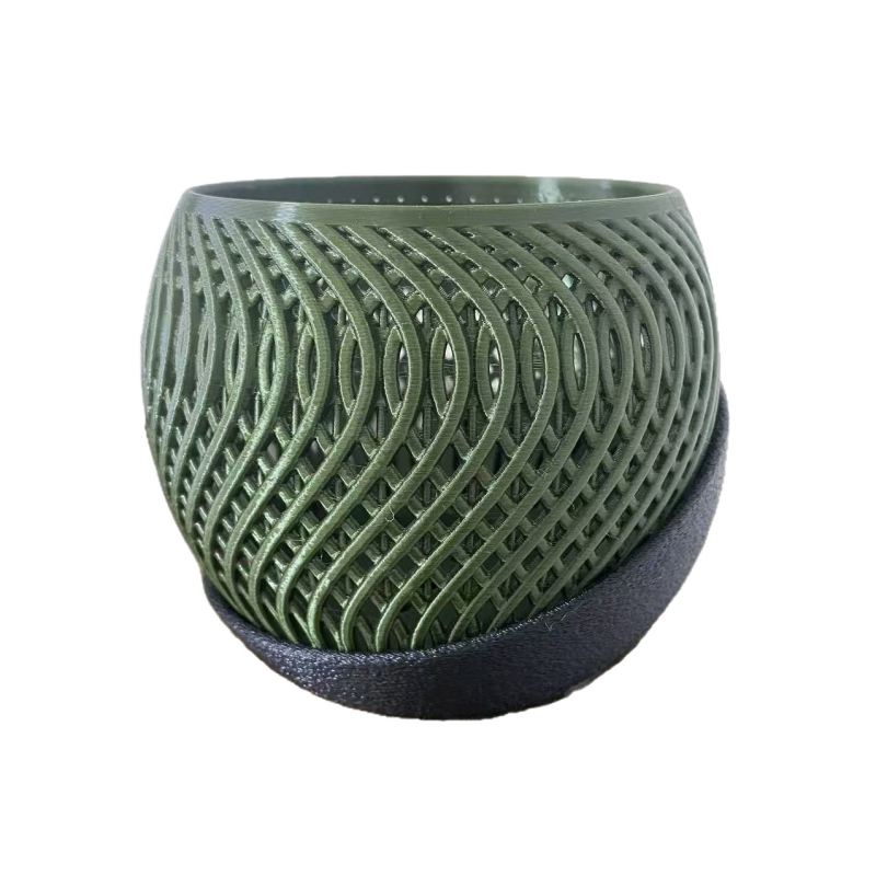 Ghiveci de birou pentru suculente, imprimare 3D, decor pentru casă și birou