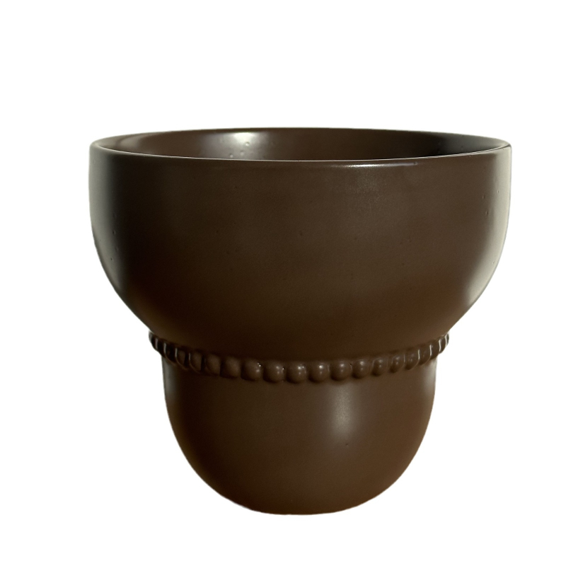 Vas ceramic cu flori, culoare solidă, glazură de înaltă calitate, stil coreean, decor pentru casă
