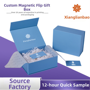 Cutie personalizabilă pentru ambalarea lumânărilor parfumate, cu capac magnetic, cutie cadou din carton 1200 g, bej alb, stil carte