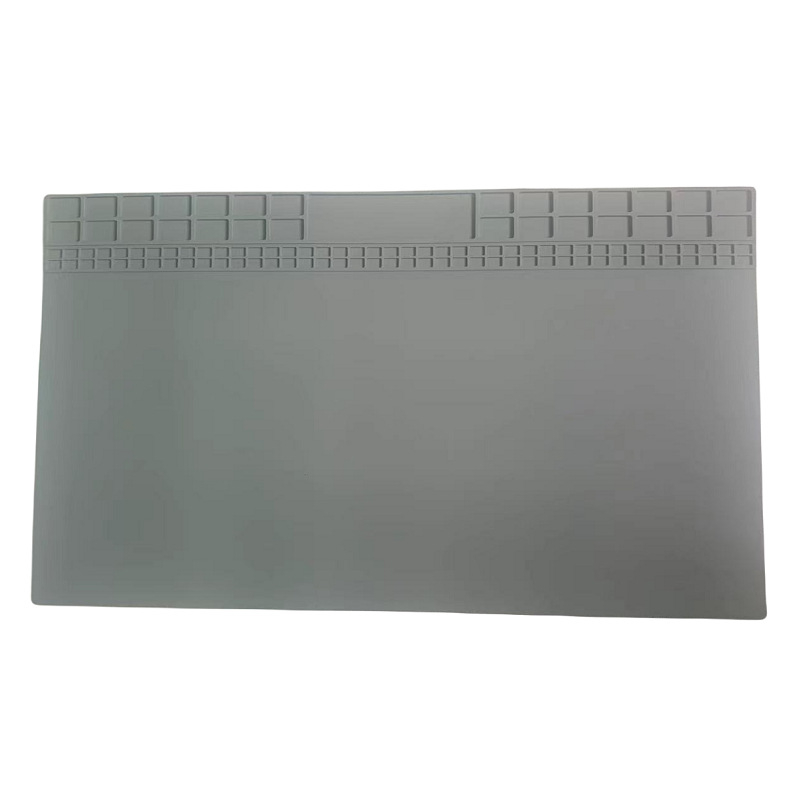 Covor de lucru din silicon rezistent la temperaturi înalte pentru reparații electronice și lipire/sudură, plăcuță de masă termică, Model A-700