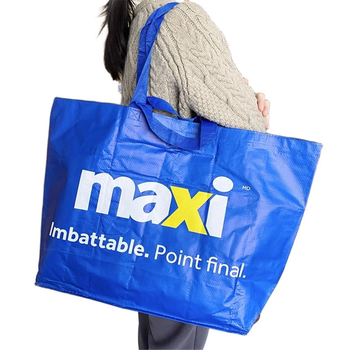 Geantă tote din material țesut, culoare solidă, mâneri duble, capacitate mare, geantă de depozitare jacquard, personalizare logo