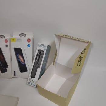 Cutie de ambalaj pentru căști Bluetooth, personalizată, imprimare cu tip cârlig pe carton alb