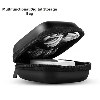 Θήκη EVA από αφρό για ασύρματα ακουστικά Bluetooth, αποθήκευση φορτιστή και καλωδίου δεδομένων, ξυριστικό, USB flash drive και power bank