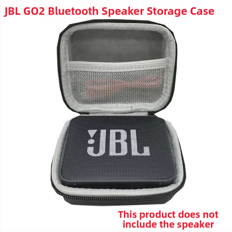 W121 Crna tekstilna torbica za JBL GO2 Bluetooth zvučnik i Sony WF/ Beats Studio Buds