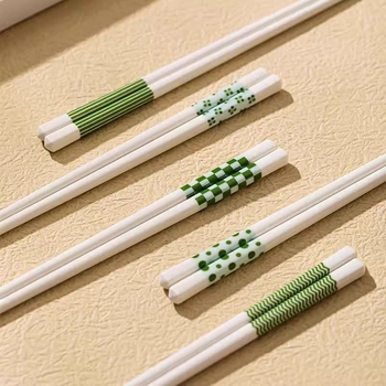 Κεραμικά chopsticks για οικιακή χρήση, μοντέρνος μινιμαλισμός, αντιβακτηριακά, ανθεκτικά σε υψηλές θερμοκρασίες, ατομικά chopsticks για ένα άτομο