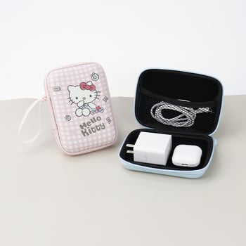 EVA torbica za pohranu s Pochaccom, Kuromi i Hello Kitty – slatka kutija za novčiće, 3C kabeli i slušalice