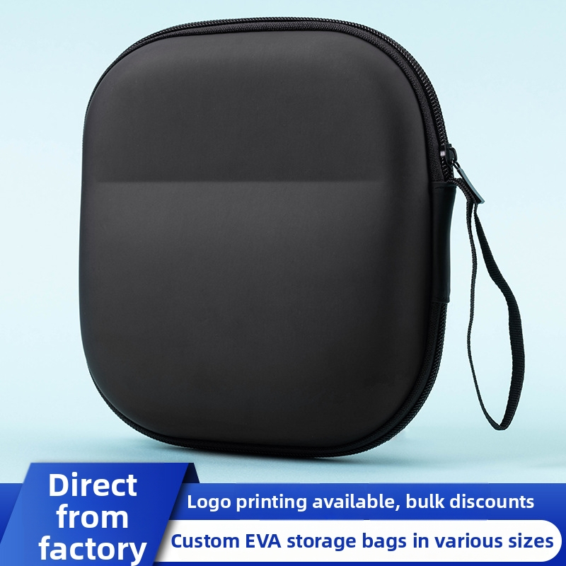 Edifier púzdro na slúchadlá EVA, kruhová taška na uloženie pre Bluetooth slúchadlá, digitálny pevný disk a dátový kábel EVA