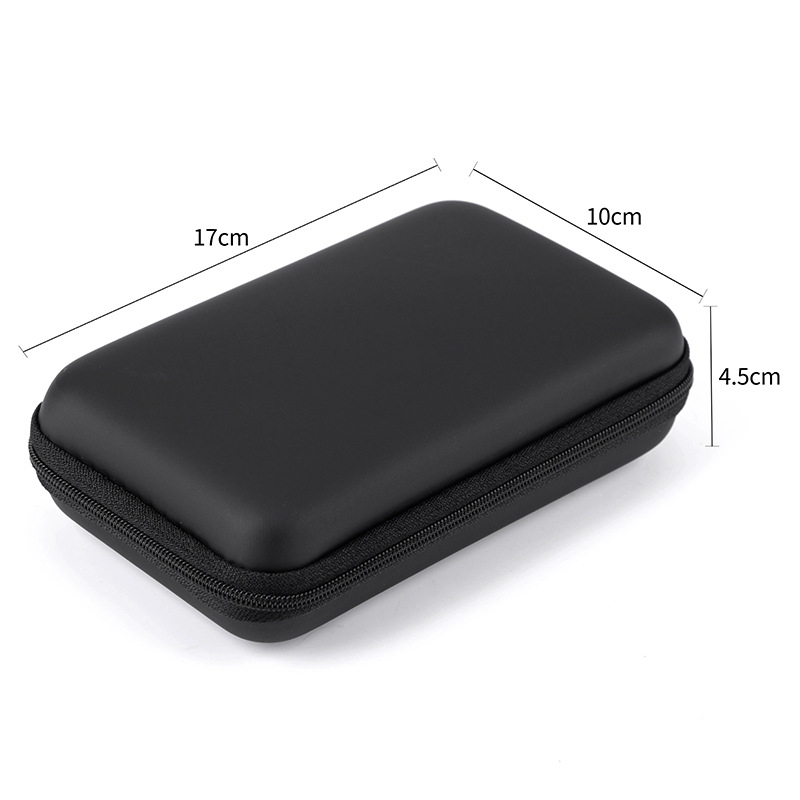 EVA futrola za elektroniku: prijenosni organizator za Bluetooth slušalice i kablove, s velikim kapacitetom power banke