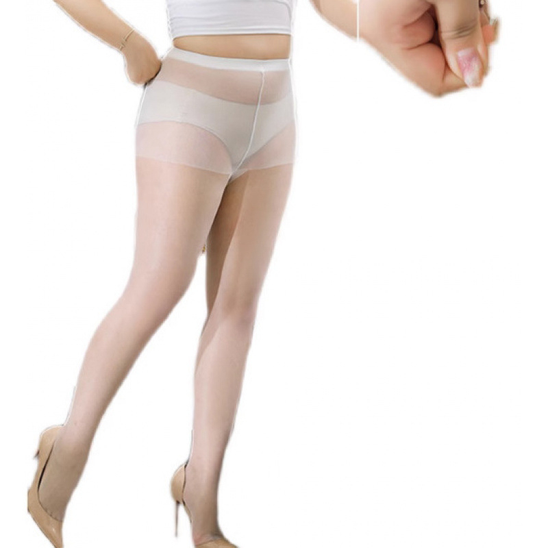 Ultra-tanke pantyhose s UV zaštitom, mentol boja, nude efekt, visoka prozirnost