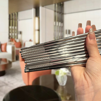 Bețișoare din oțel inoxidabil 304, pătrate, rezistente la temperaturi înalte, antiderapante, pentru uz casnic, hoteluri și restaurante, imprimare logo disponibilă