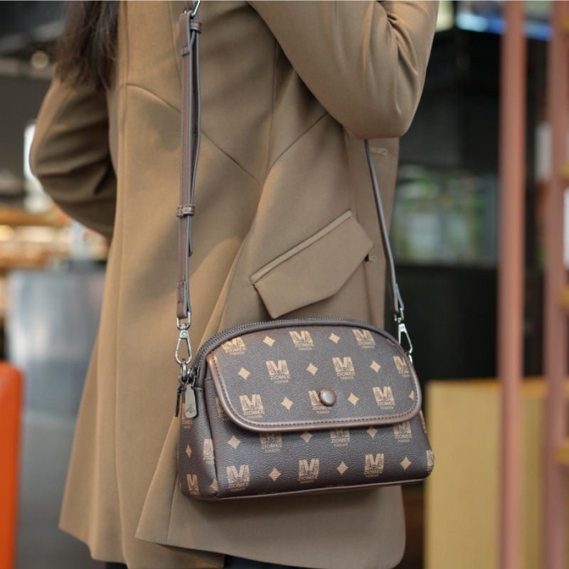 2026 ljetna ženska mala crossbody torba, visok dojam, moderni lagani luksuz, velika kapaciteta, dvostruki pretinac za novčanik i telefon