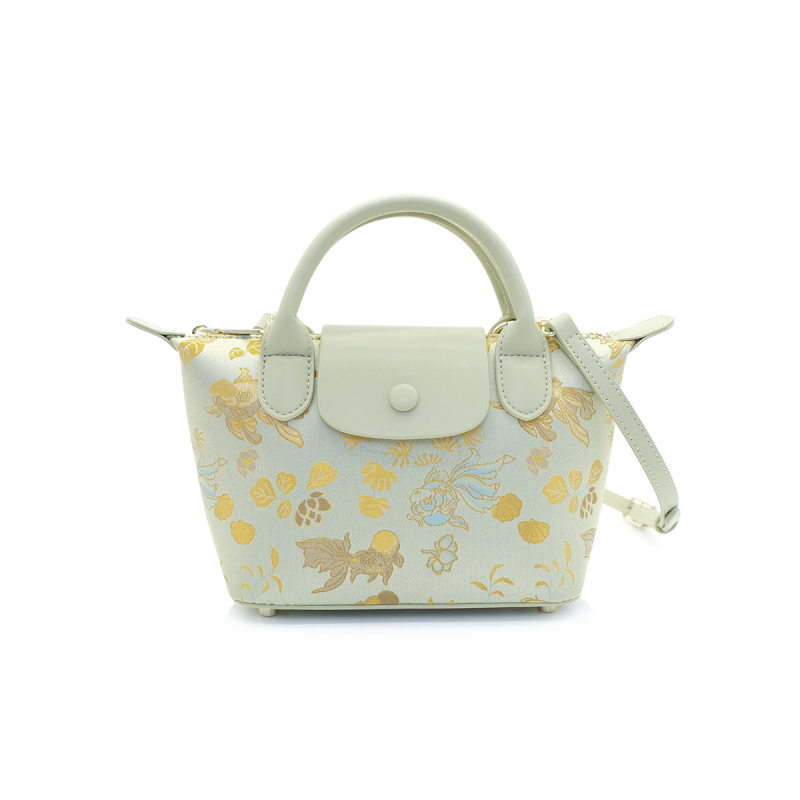 Ženska torbica Song Jin, kineskog stila, crossbody torba, retro oblik knedle, motiv sreće