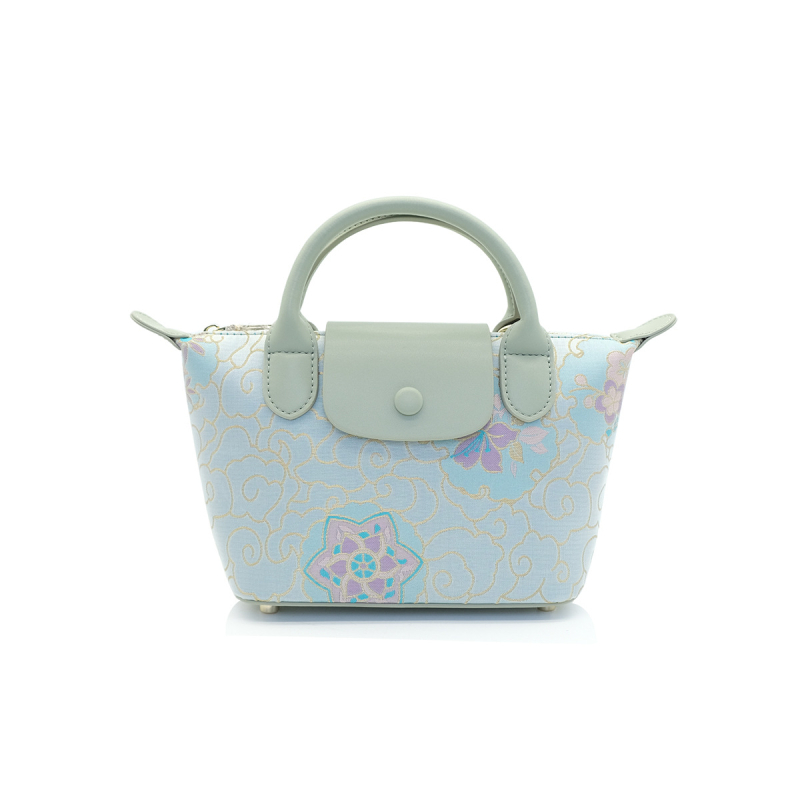 Ženska torbica Song Jin, kineskog stila, crossbody torba, retro oblik knedle, motiv sreće