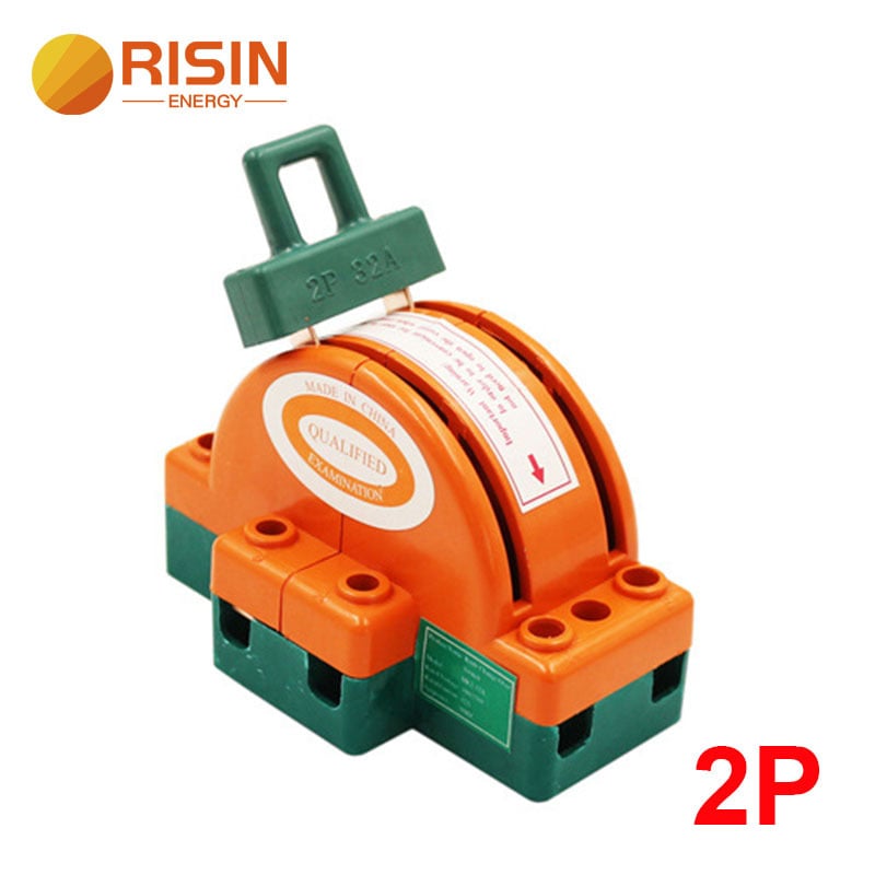 Δίπολος διακόπτης τύπου λεπίδας, 32A/63A/100A, 220V, απομονωτικός διακόπτης με διπλή μετάθεση