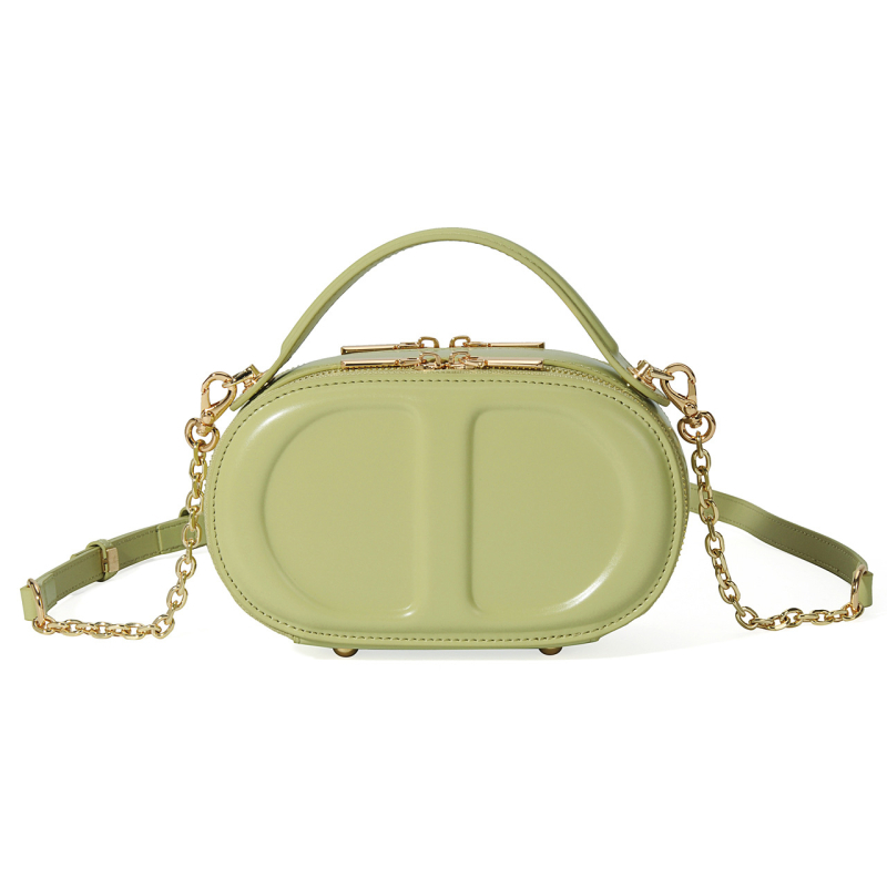 Torba od prave kože, ovalnog oblika kutije, mala torba za ramena ili crossbody, urbani stil.