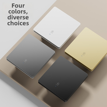 Inteligentný bezdrôtový prepínač na diaľkové ovládanie pre domáce použitie, dvojité a viacnásobné ovládanie, bez zapojenia, ľahko pripevniteľný