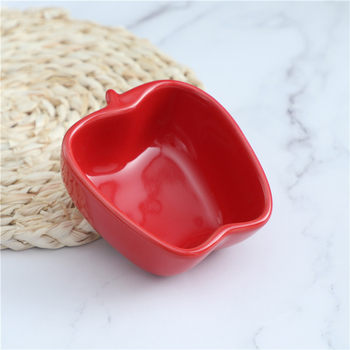 Vas ceramic pentru uz casnic, desert, budincă cu ou bătut la abur, bol pentru sosuri, porțelan alb, stil nordic minimalist.