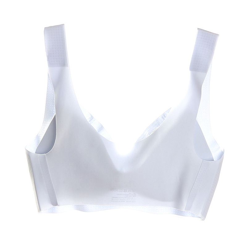 Ultra-tanke donje rublje od ice silk, hlađajuće, bezšivno, bez žica, sportsko-noćni top grudnjak-vest