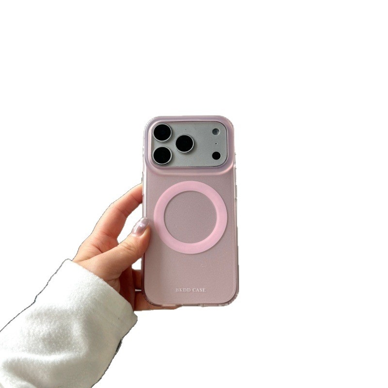 Carcasă cu spate MagSafe pentru iPhone 14, 14 Pro și 14 Pro Max — stil minimalist din acrilic