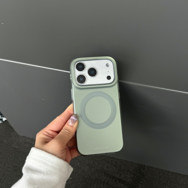 Carcasă cu spate MagSafe pentru iPhone 14, 14 Pro și 14 Pro Max — stil minimalist din acrilic