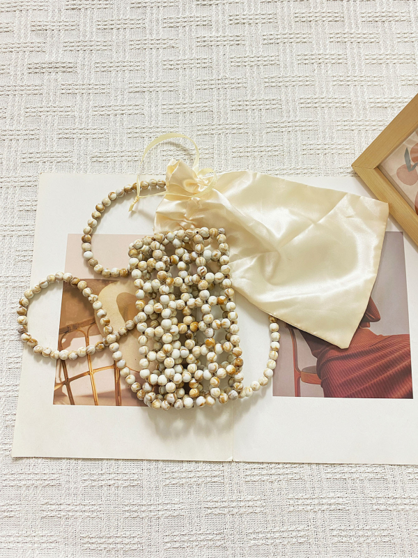 Ručna beaded crossbody torba, mini cilindričnog oblika, ljetni casual stil, retro ugođaj, nišni dizajn