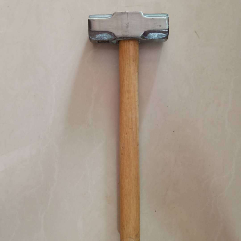 Ciocan octagonal cu mâner din lemn și cap din oțel carbon