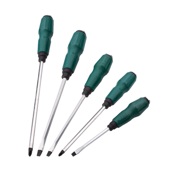 Topson șurubelnițe magnetizate izolate, Phillips și cu cap plat, de 5 inch