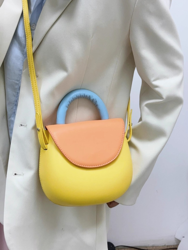 Slatka Macaron torbica u obliku tikve, lagana crossbody torba za studente