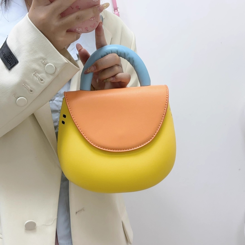 Slatka Macaron torbica u obliku tikve, lagana crossbody torba za studente