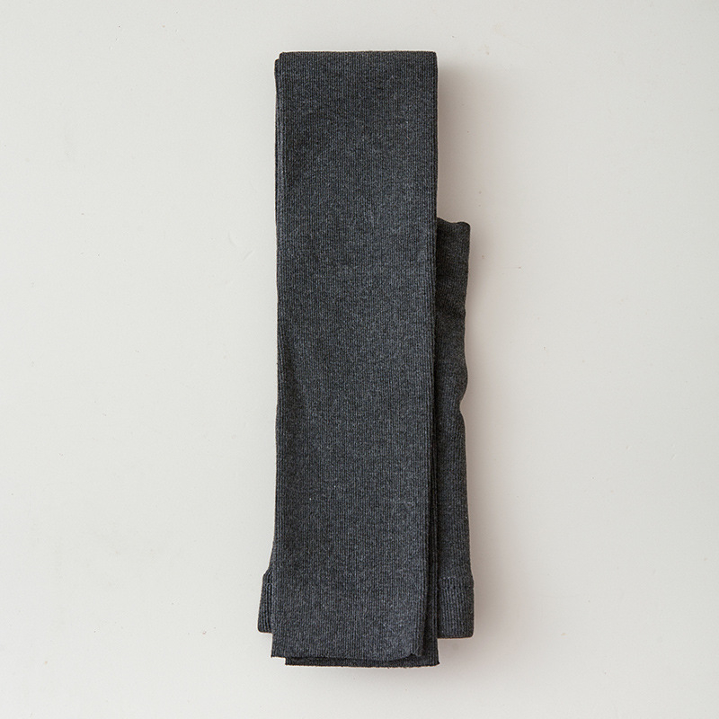 Lányok capri hosszú leggings ősz–télre, fehér, fleece-béléssel, lábfej nélküli, meleg