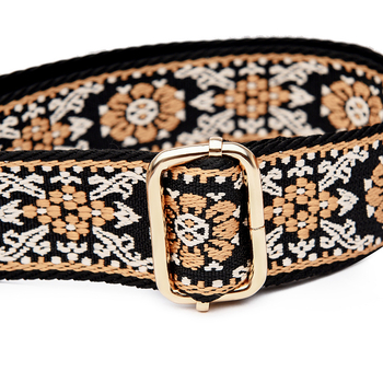 Ženska torbica u stilu sedla od PU kože, široka naramenica, nošena preko ramena ili kao crossbody, srednje veličine, zatvarač, unutarnji džepovi